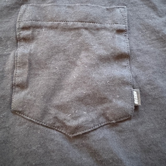 Women’s Nike SB Just Do It Black Ducktail Longsleeve Shirt Size Large - Picture 3 of 6